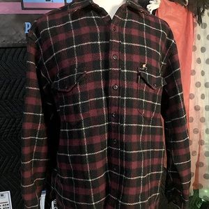 Vintage Eddie Bauer Legend North Cascade Wool Shirt Jacket XL